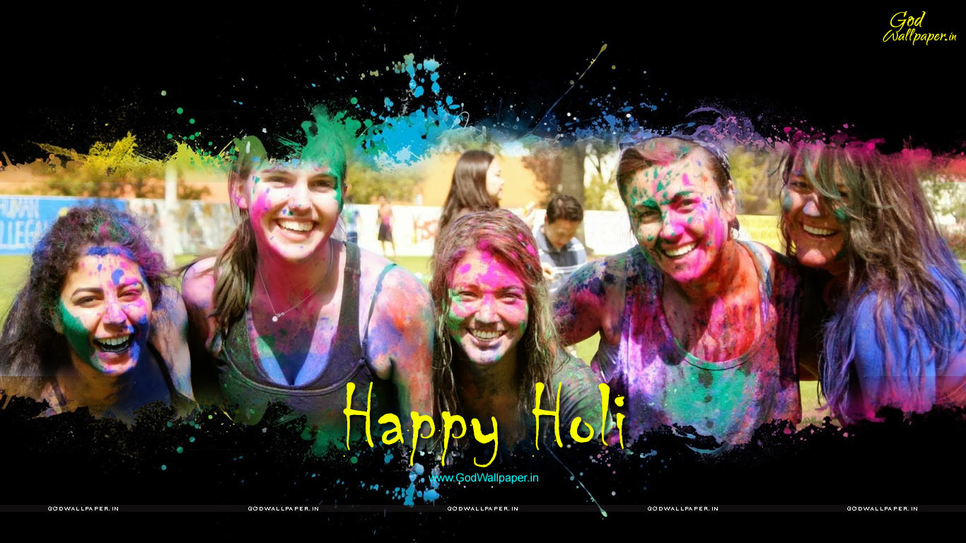 New Holi Wallpaper - HD Wallpaper 