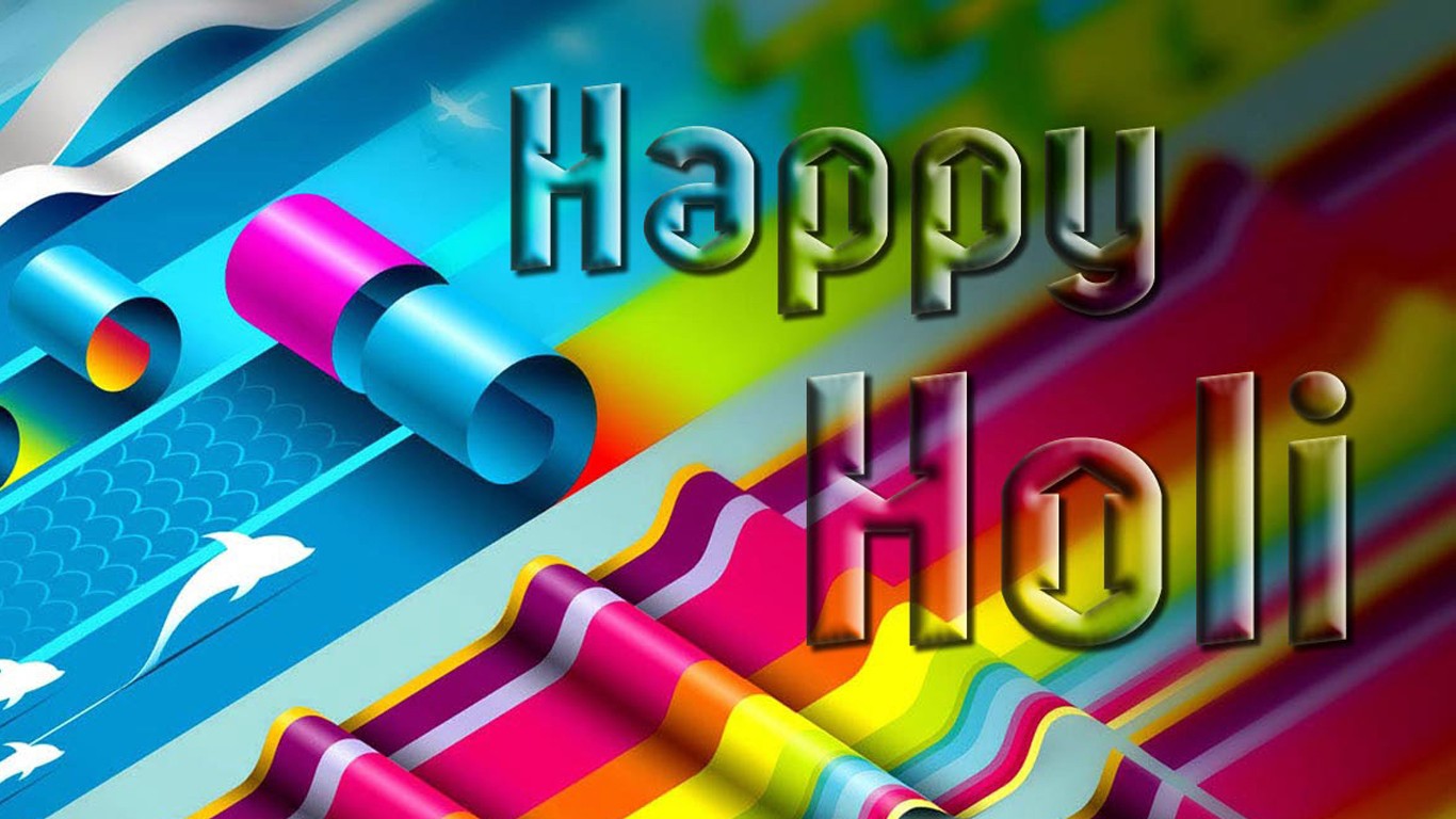 Happy Holi Images Hd - HD Wallpaper 