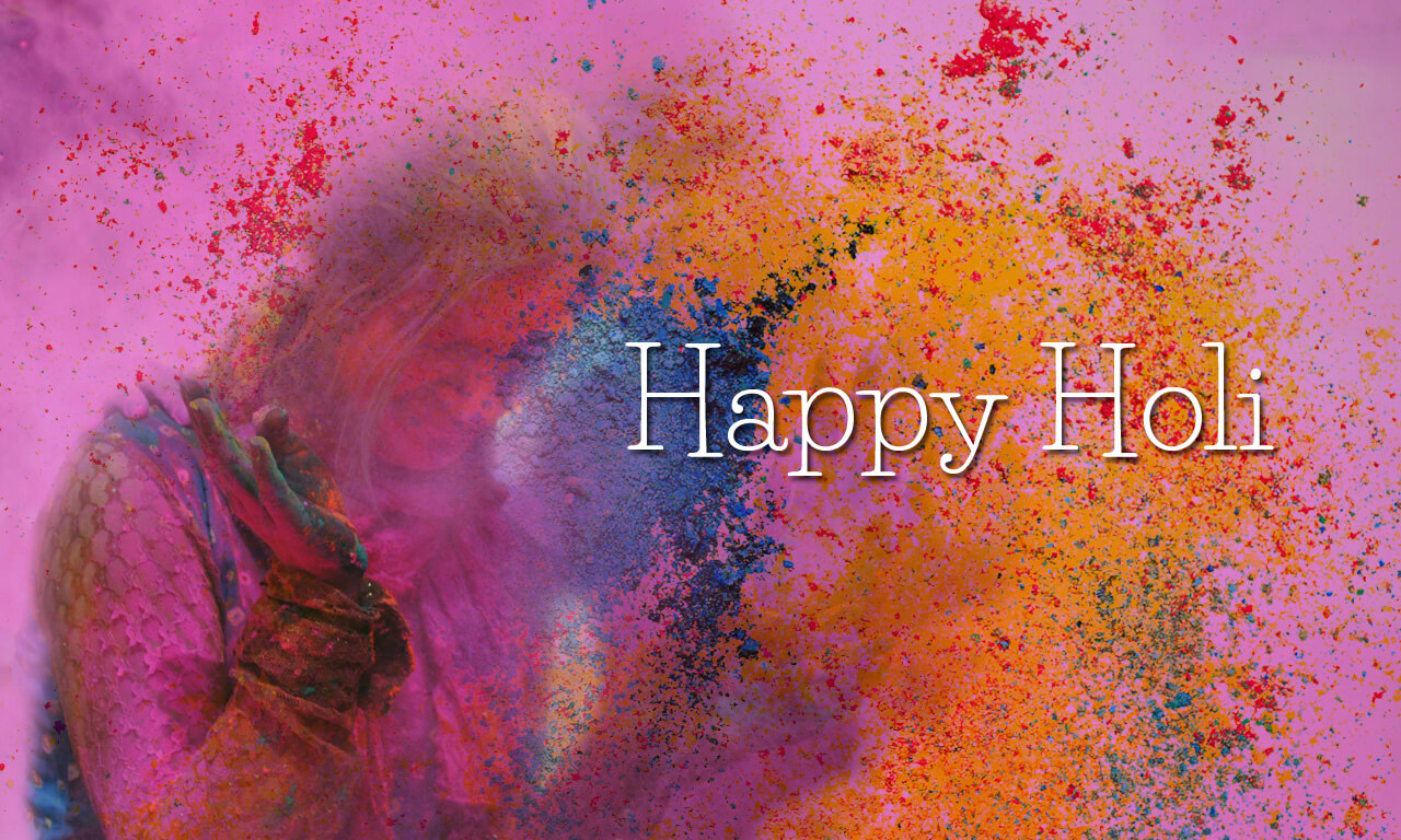 Happy Holi Image - Holi - HD Wallpaper 