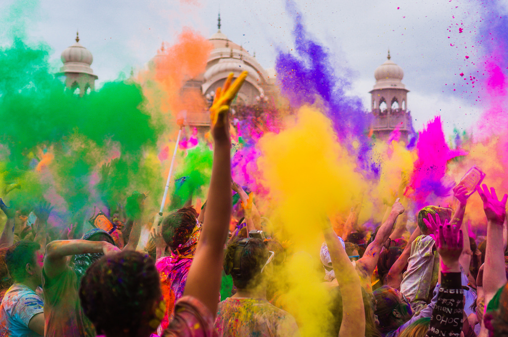 Holi India - HD Wallpaper 