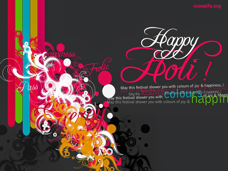 Holi Wishes-1 - HD Wallpaper 