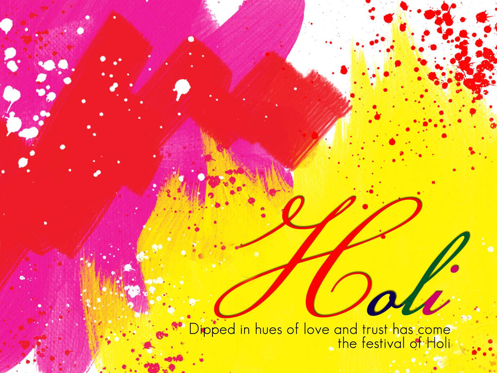 Holi Image Wallpaper - HD Wallpaper 