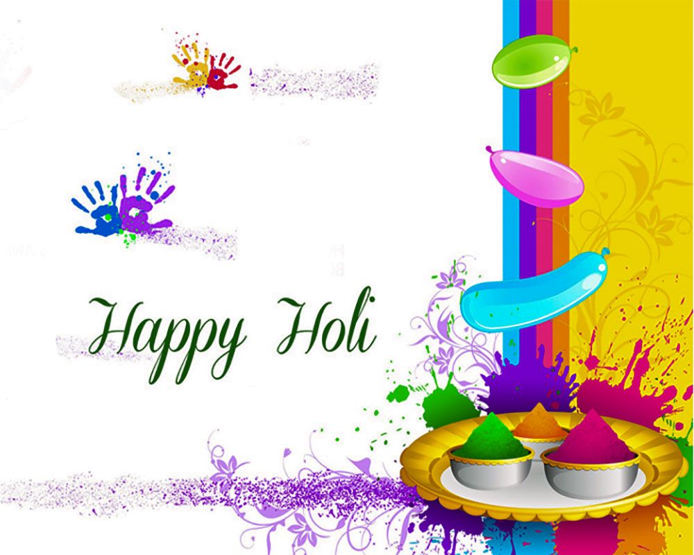 Happy Holi Images Hd - HD Wallpaper 