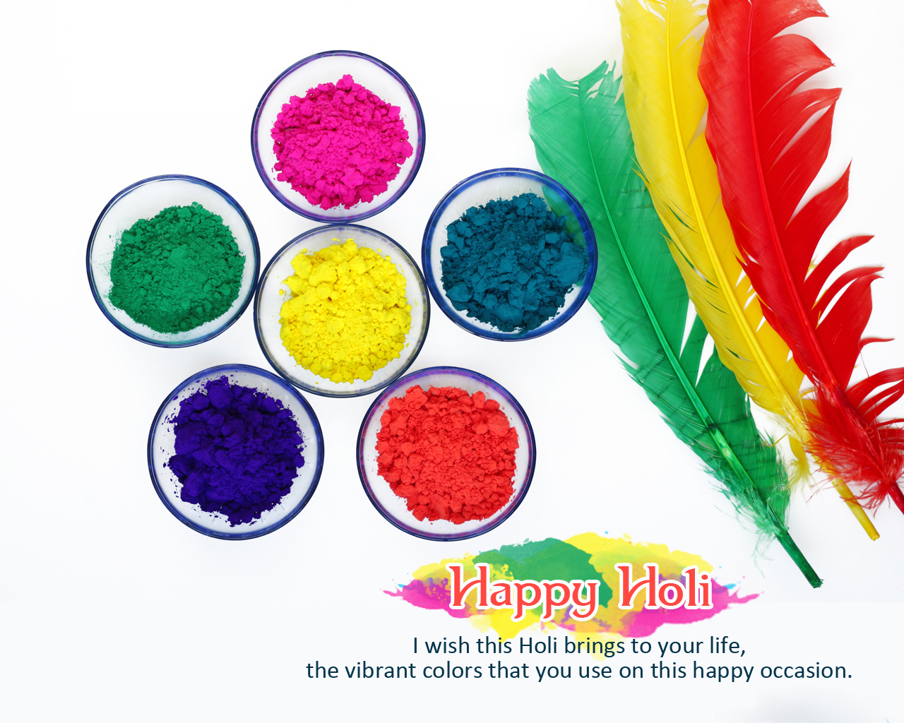 Holi Wishes To Family Members - HD Wallpaper 
