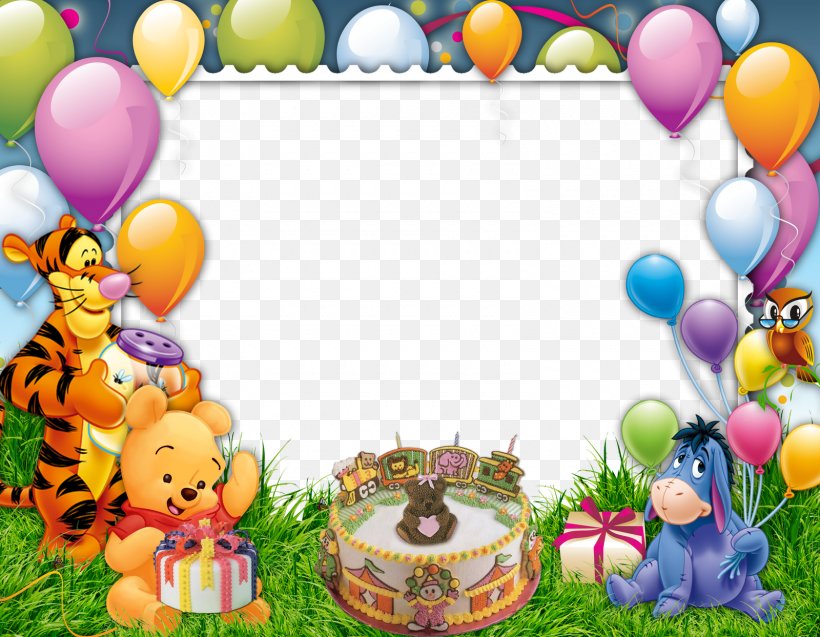 Birthday Cake Picture Frames Desktop Wallpaper Clip - HD Wallpaper 