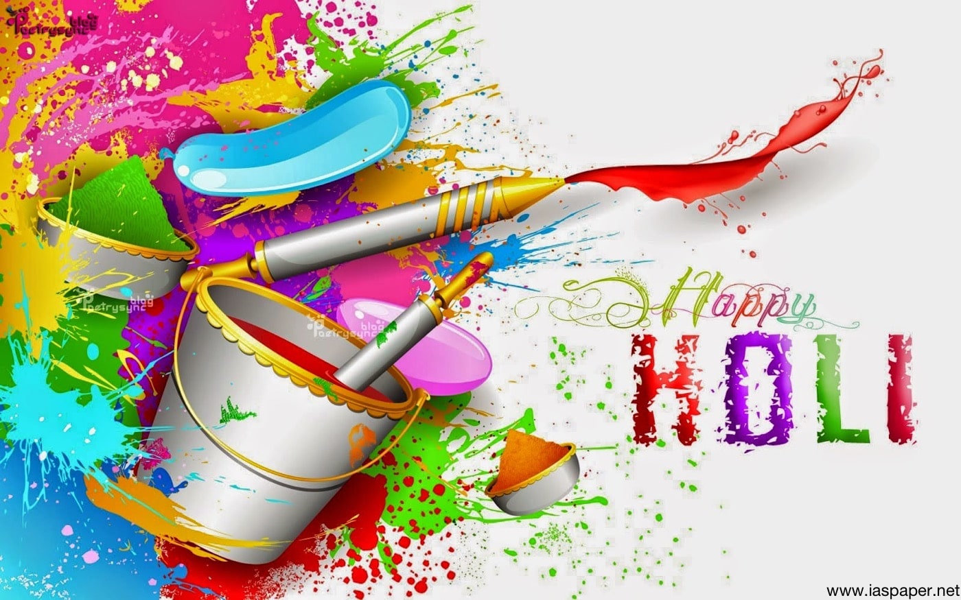 Happy Holi 2018 Wallpaper Photo Image Picture - Background Holi Image Png - HD Wallpaper 