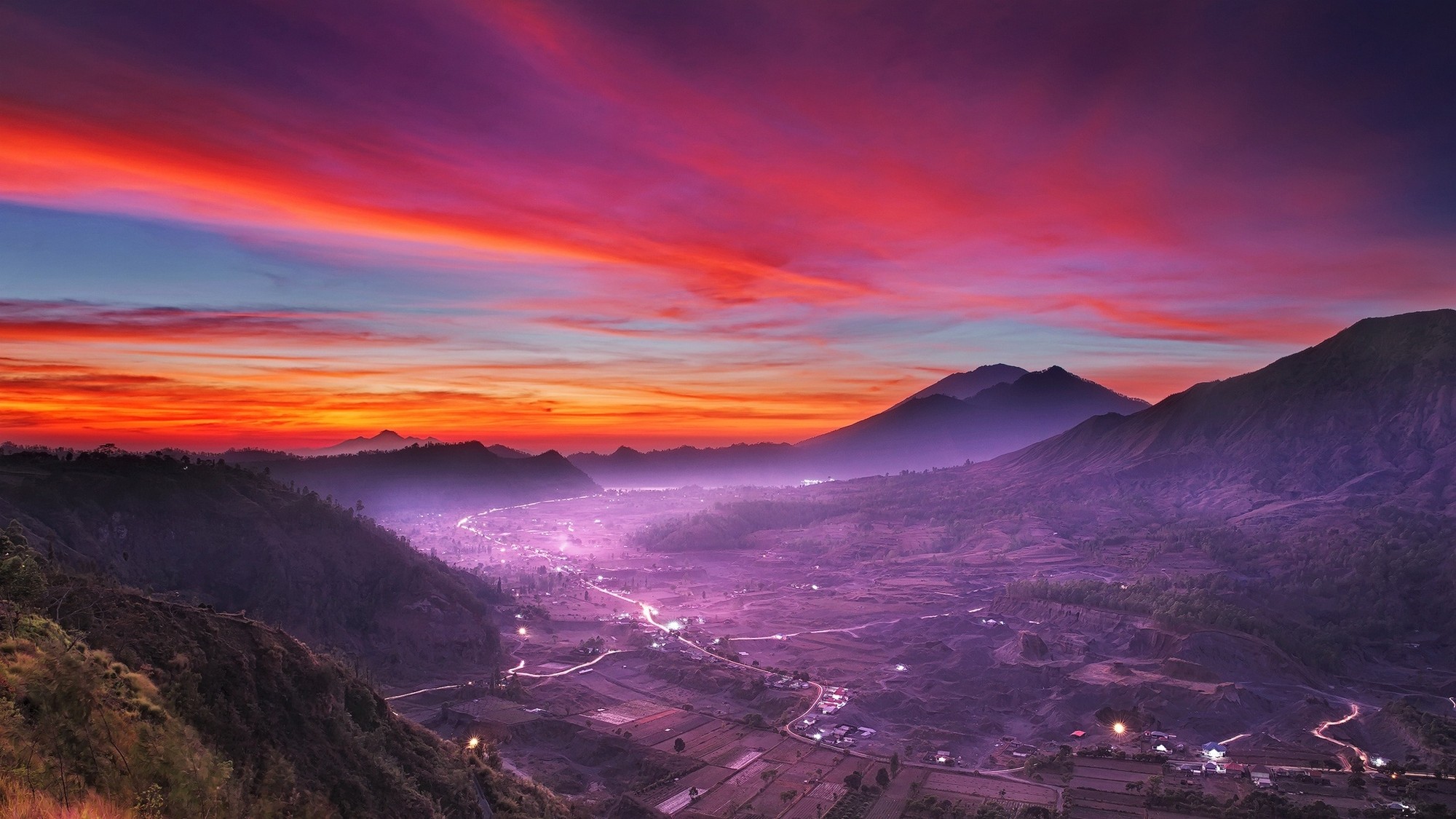 Indonesia Landscape - HD Wallpaper 