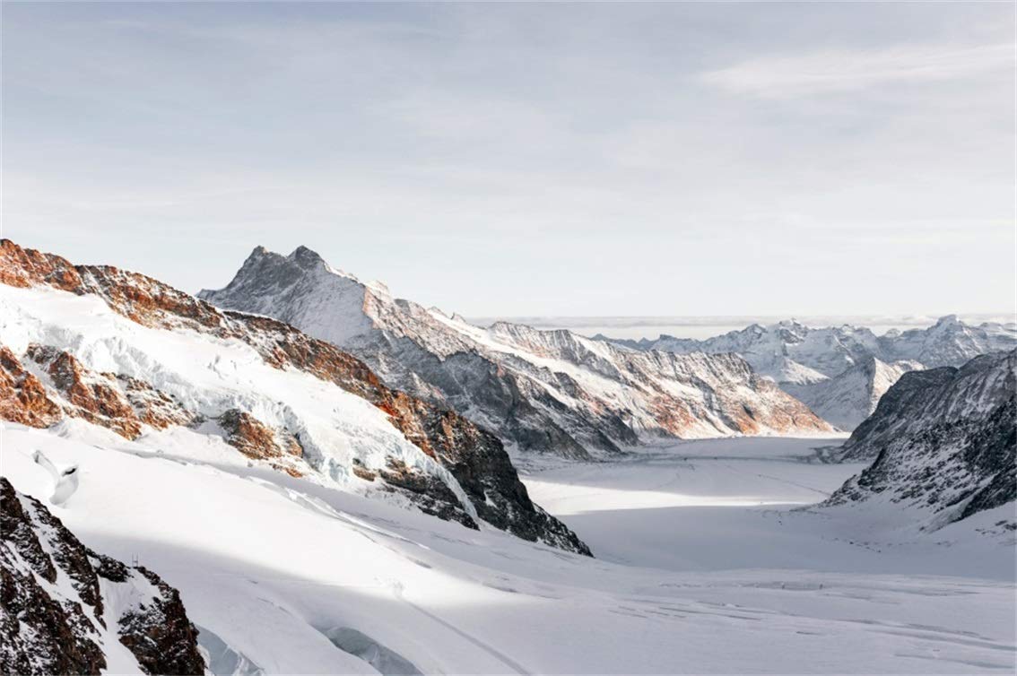 Aletsch Glacier - HD Wallpaper 