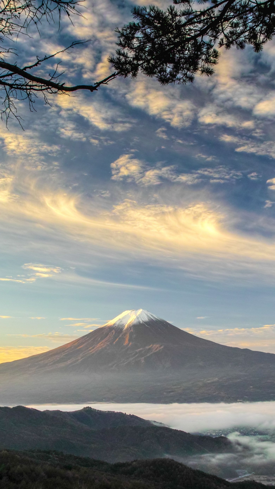 Fuji Mountain Wallpaper Iphone - HD Wallpaper 