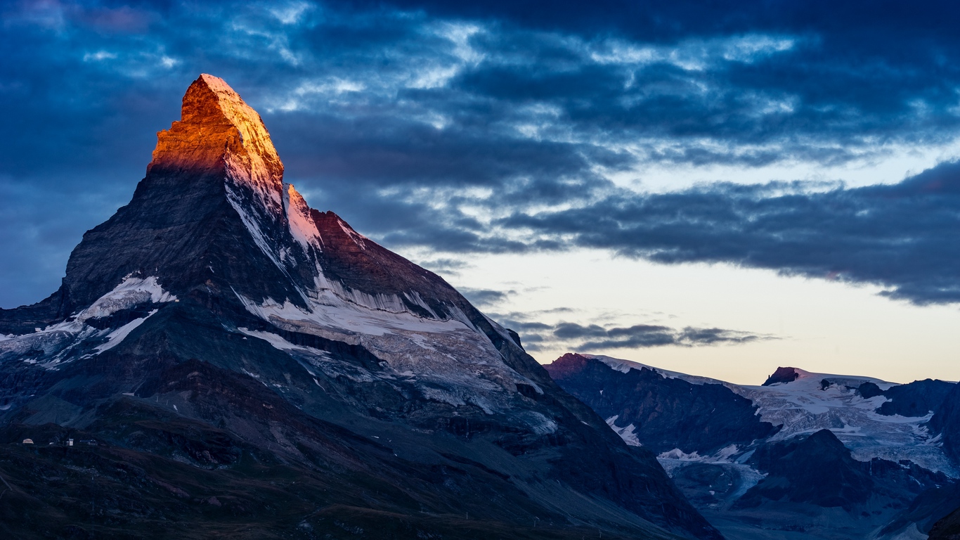 Wallpaper Mountain, Peak, Zermatt, Switzerland - Zermatt - HD Wallpaper 