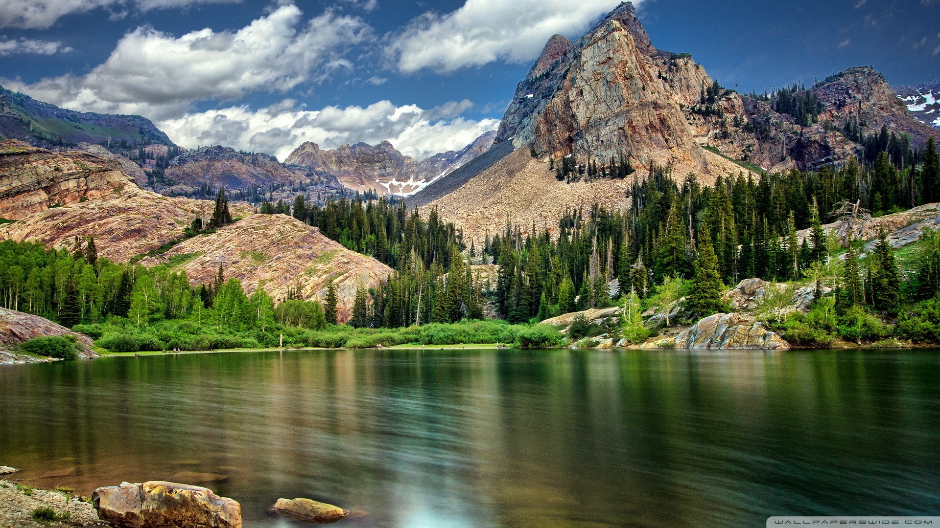 Mountain Scenery Hd - HD Wallpaper 