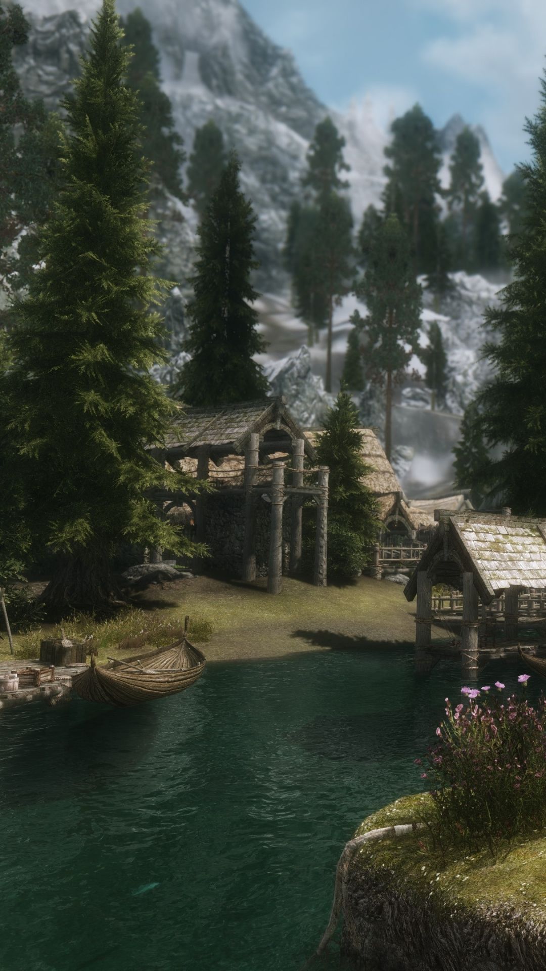 Iphone Wallpaper Skyrim - HD Wallpaper 