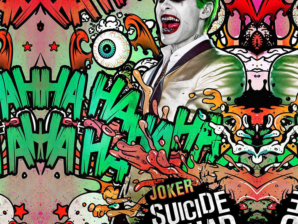 Apple Music Trial - Suicide Squad Joker 4k Hd - HD Wallpaper 