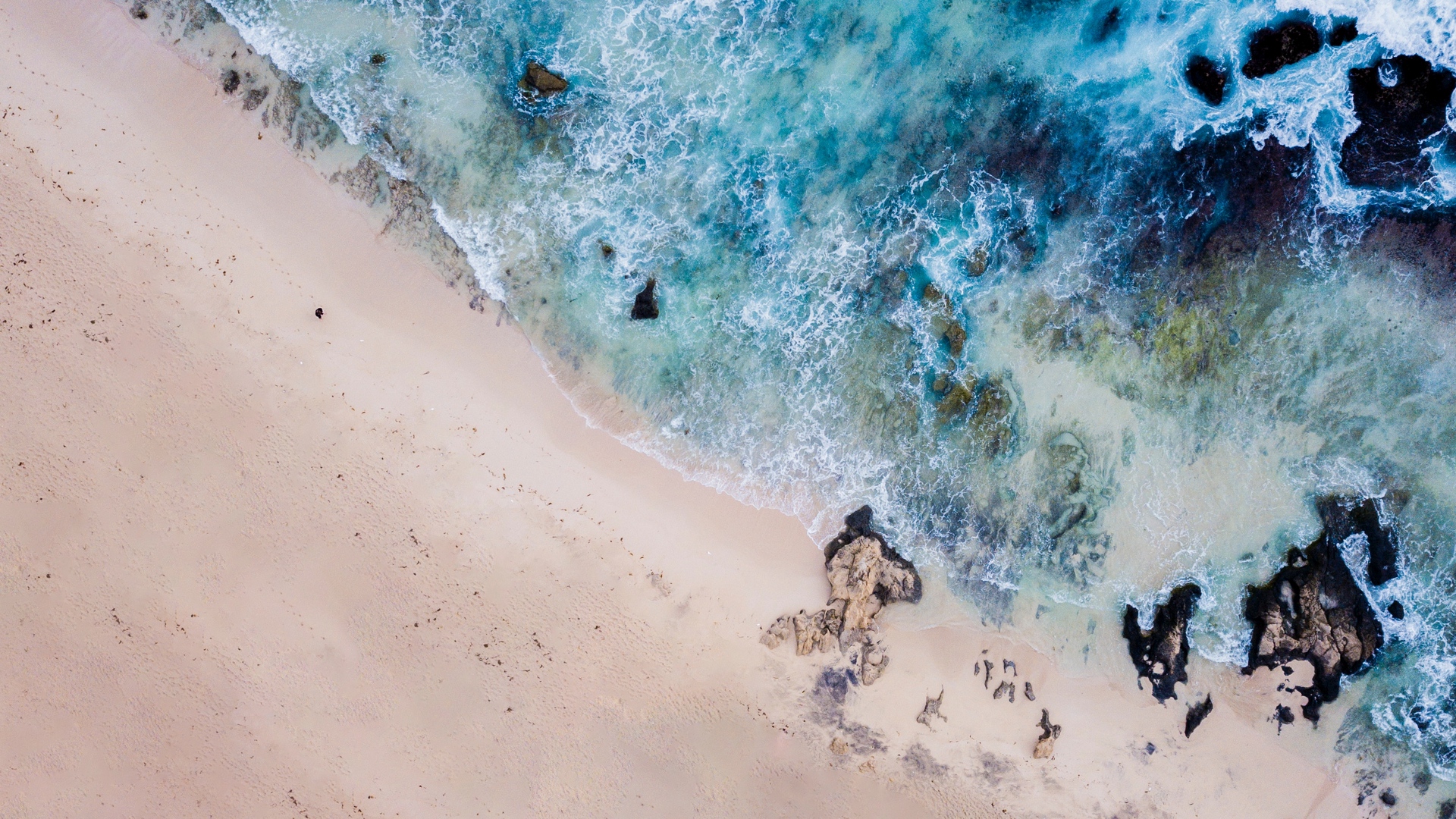 Wallpaper Beach, Sea, Aerial View, Waves, Shore - Don T Want To Keep Secrets Just - HD Wallpaper 