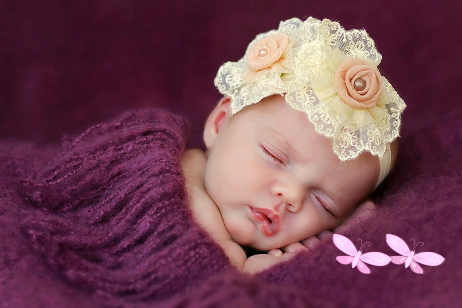 Beautiful Small Cute Baby - HD Wallpaper 