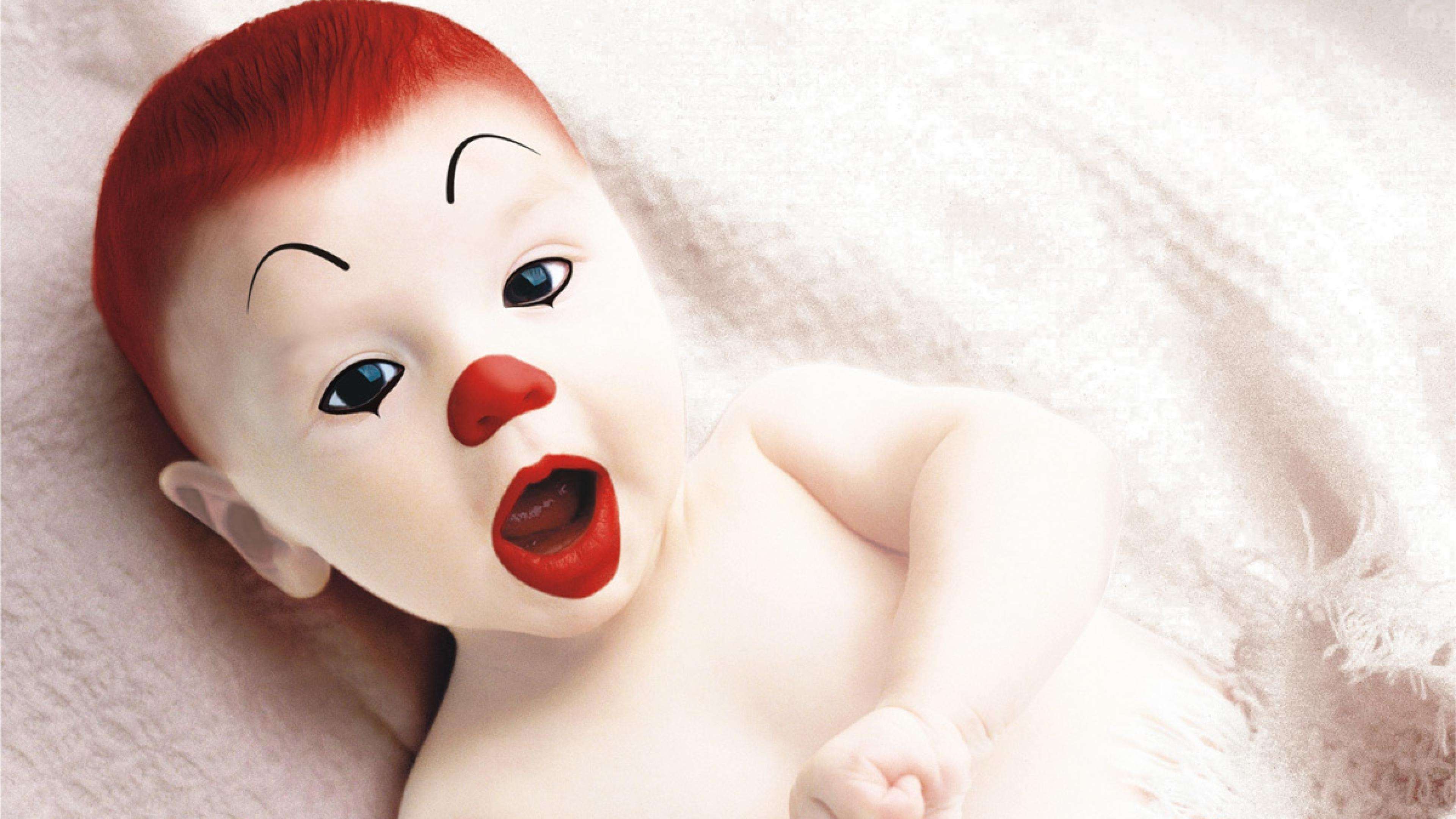 Baby Clown Make Up - HD Wallpaper 