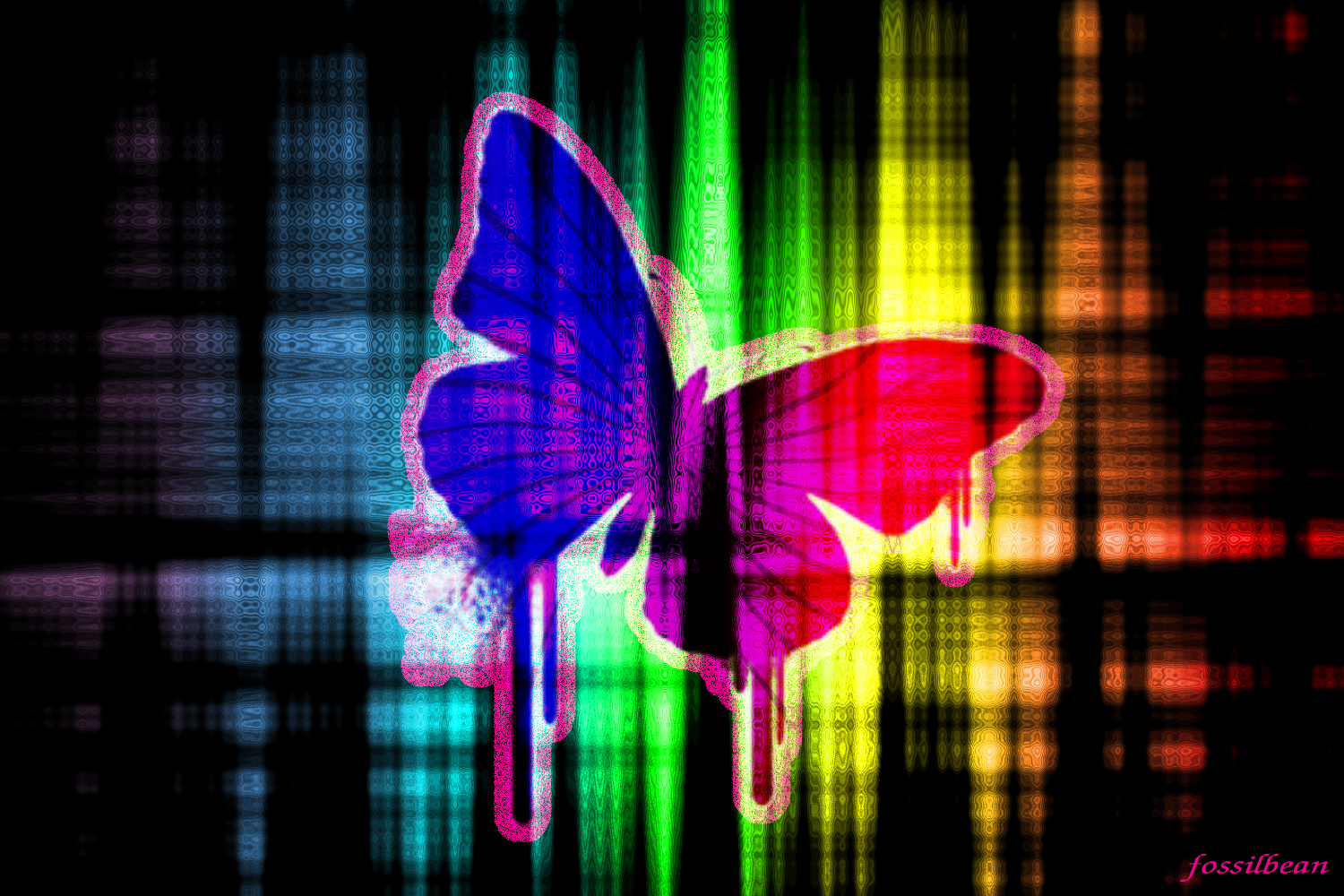 Colorful Butterfly Background - Colorful Butterfly Backgrounds - HD Wallpaper 