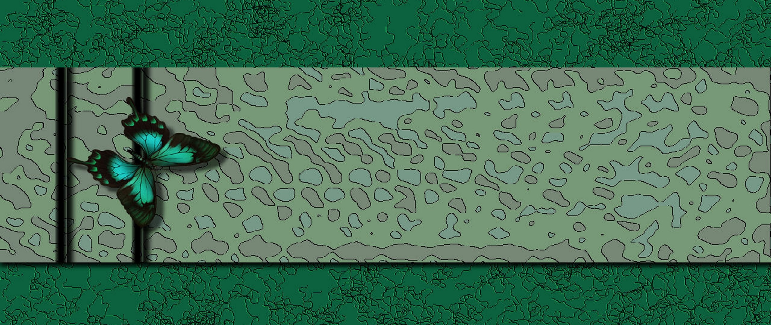 Wallpaper Butterfly, Crack, Background - Butterfly - HD Wallpaper 