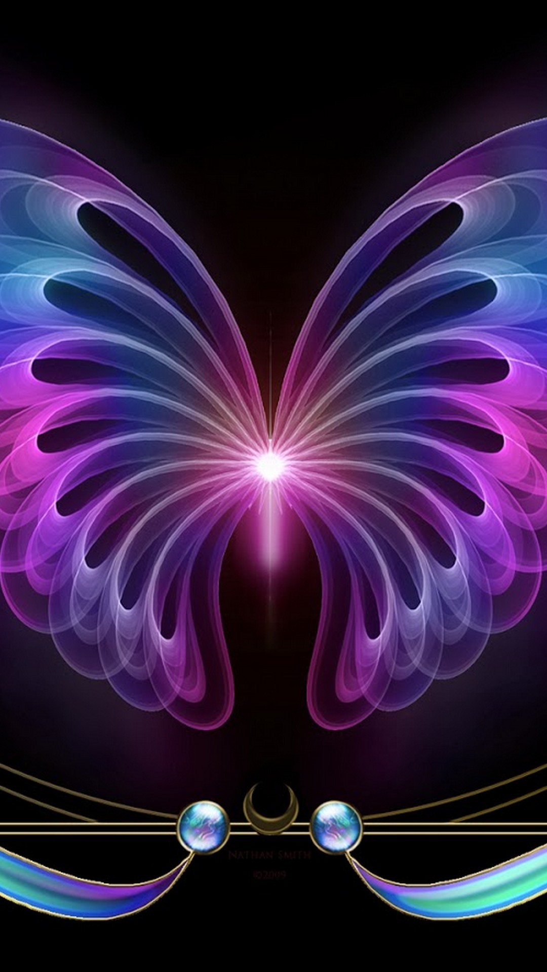 Cute Butterfly Hd Wallpapers For Android With Hd Resolution - Butterfly  Wallpaper For Pc - 1080x1920 Wallpaper 