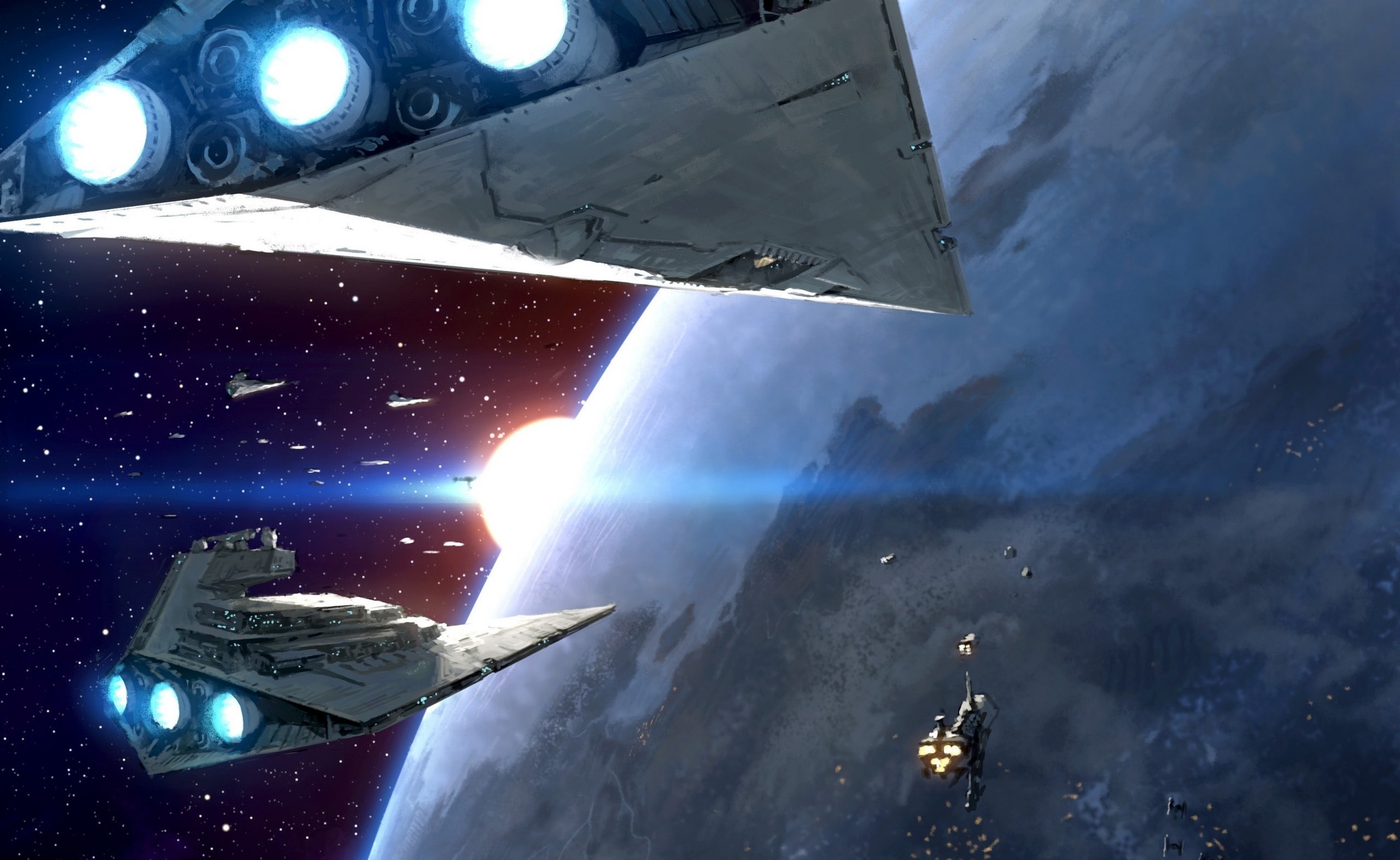 Star Wars Star Destroyer Background - HD Wallpaper 