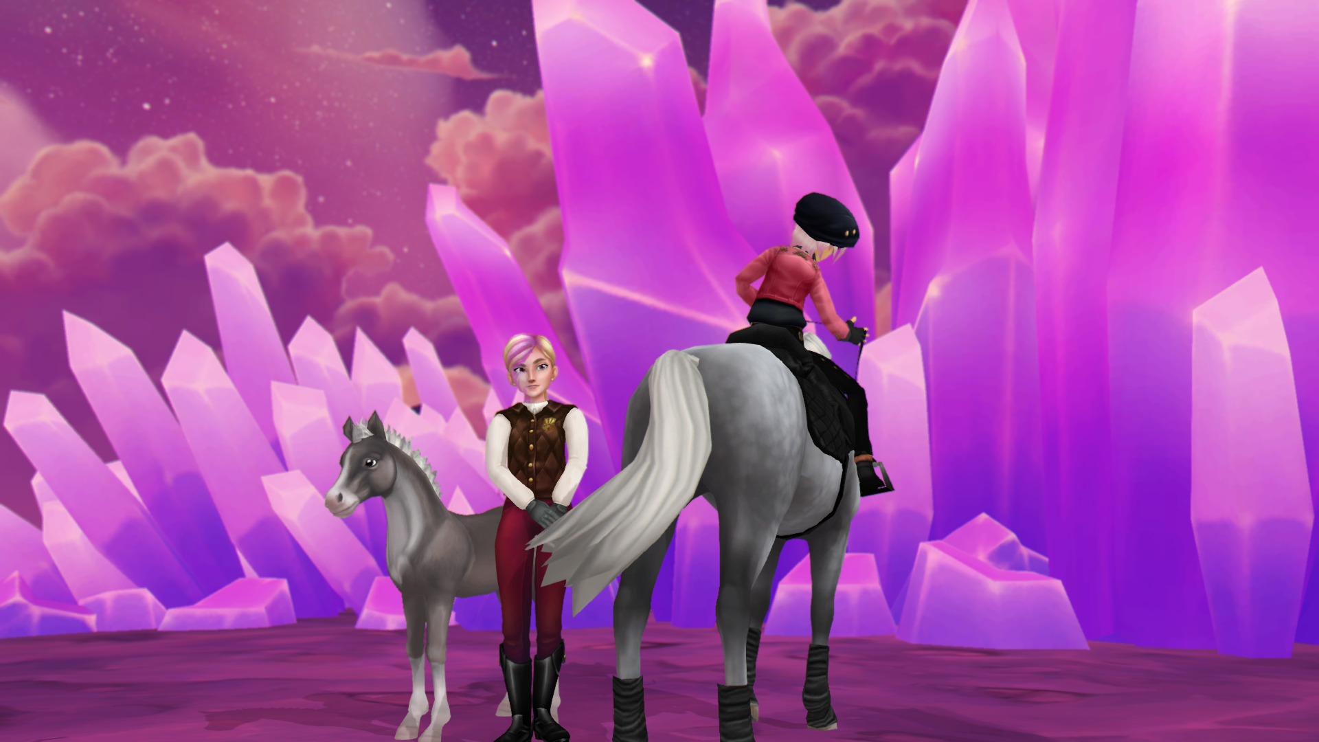 Star Stable Anne And Concorde - HD Wallpaper 