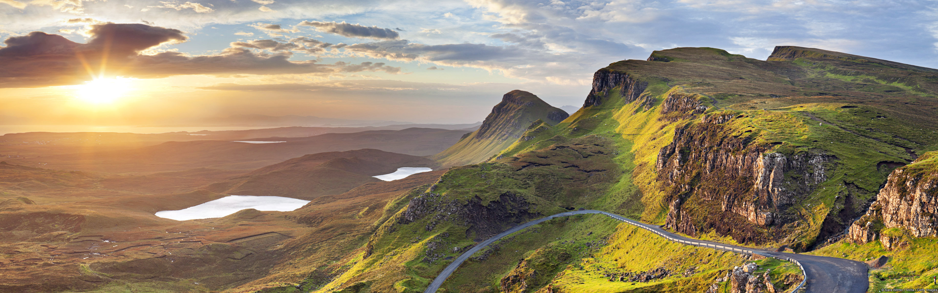Download Dual Monitor Landscape Computer Background - Coach Trips To Scotland - HD Wallpaper 