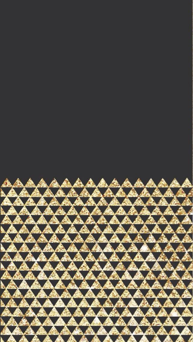Gold And Grey Iphone - HD Wallpaper 