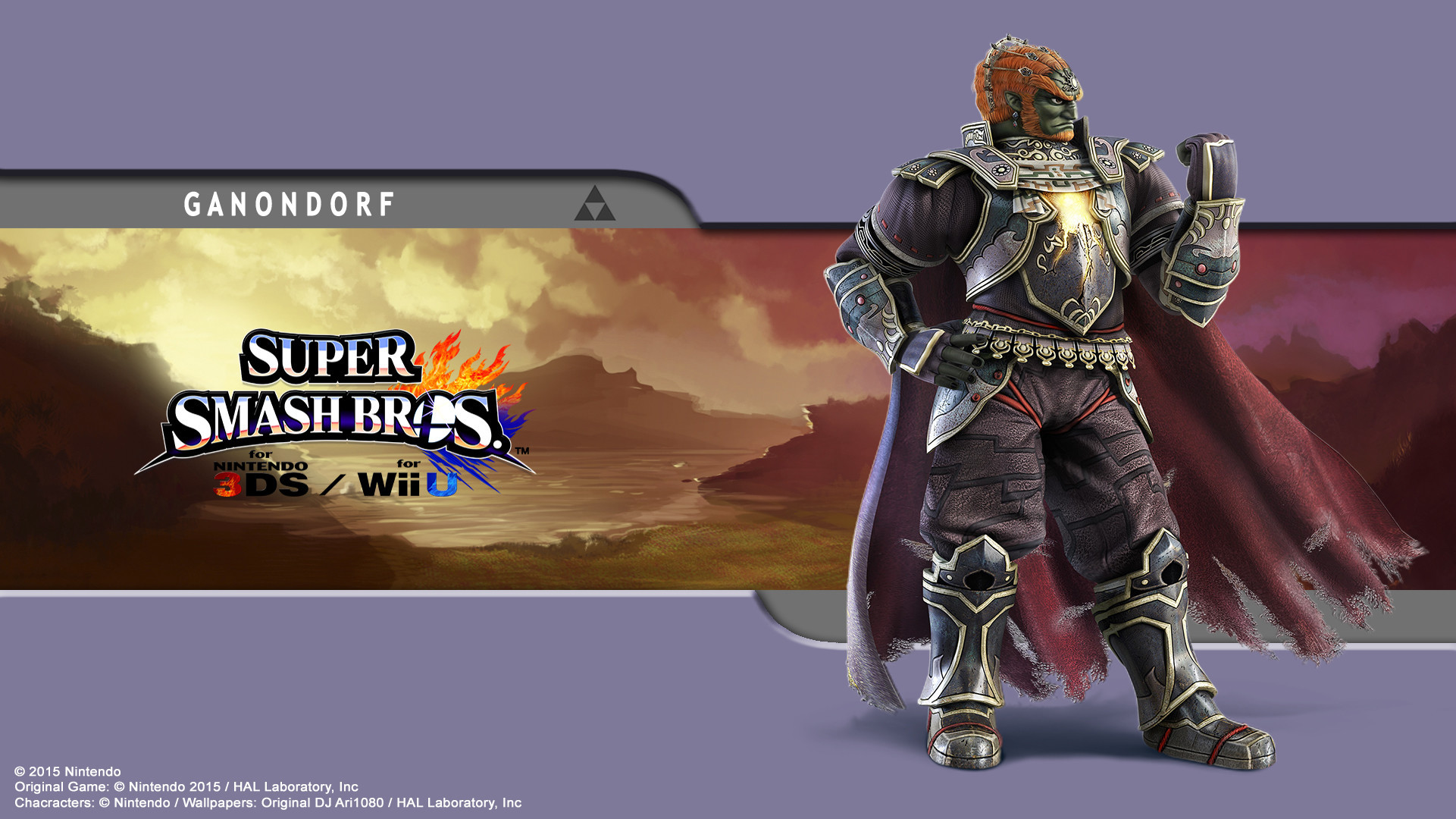 3ds And Wii U Ganondorf - HD Wallpaper 