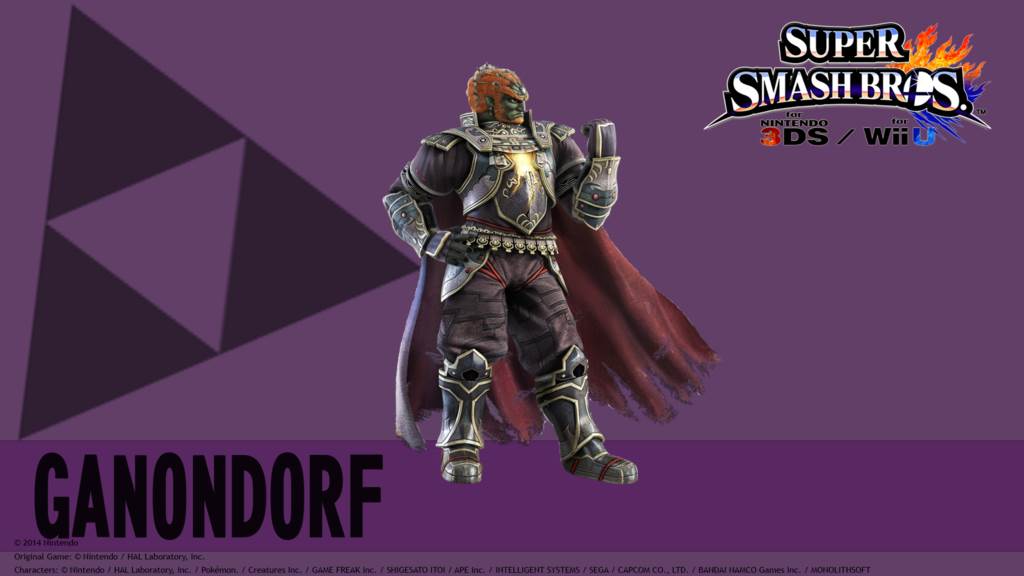 Ganondorf Wallpaper - Super Smash Bros. For Nintendo 3ds And Wii U - HD Wallpaper 