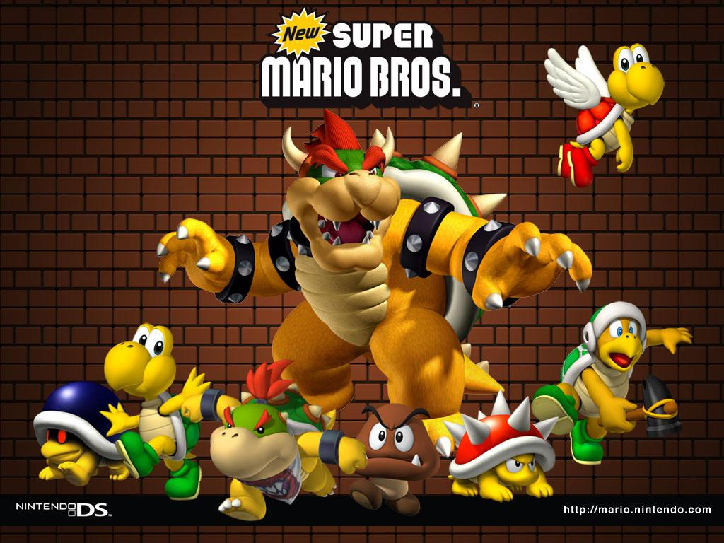 Http - //4 - Bp - Blogspot - Com/ Txygtvcqo/s1600/new - New Super Mario Bros Ds Bowser - HD Wallpaper 