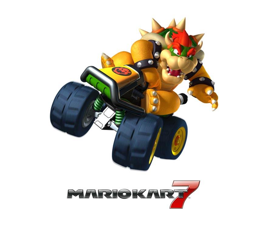 Bowser Mario Kart Png - HD Wallpaper 