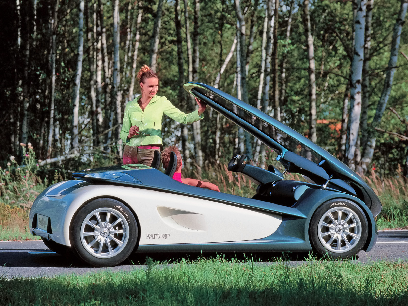 2000 Peugeot Kart Up - HD Wallpaper 