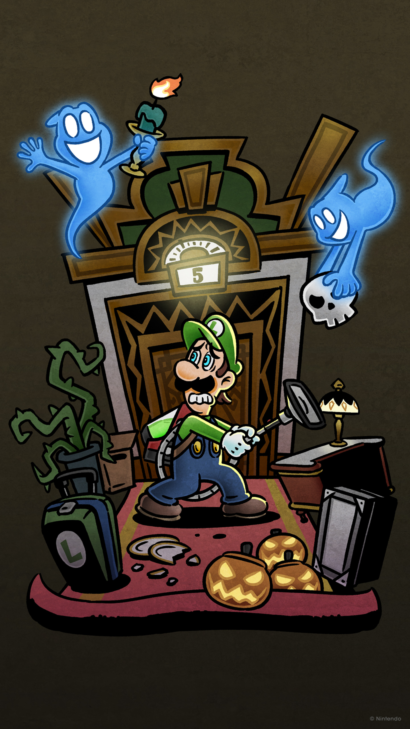 My Nintendo Luigi's Mansion 3 - HD Wallpaper 