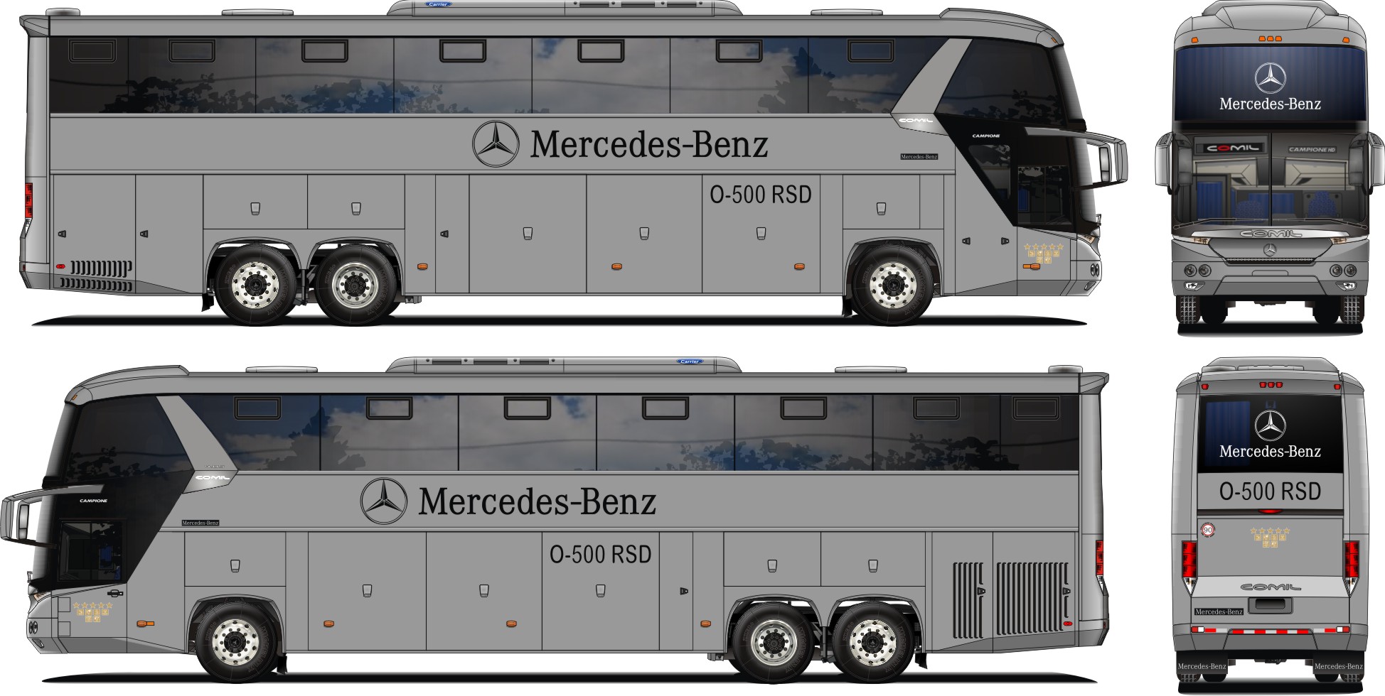 Comil Campione Vision 3.65 Scania - HD Wallpaper 