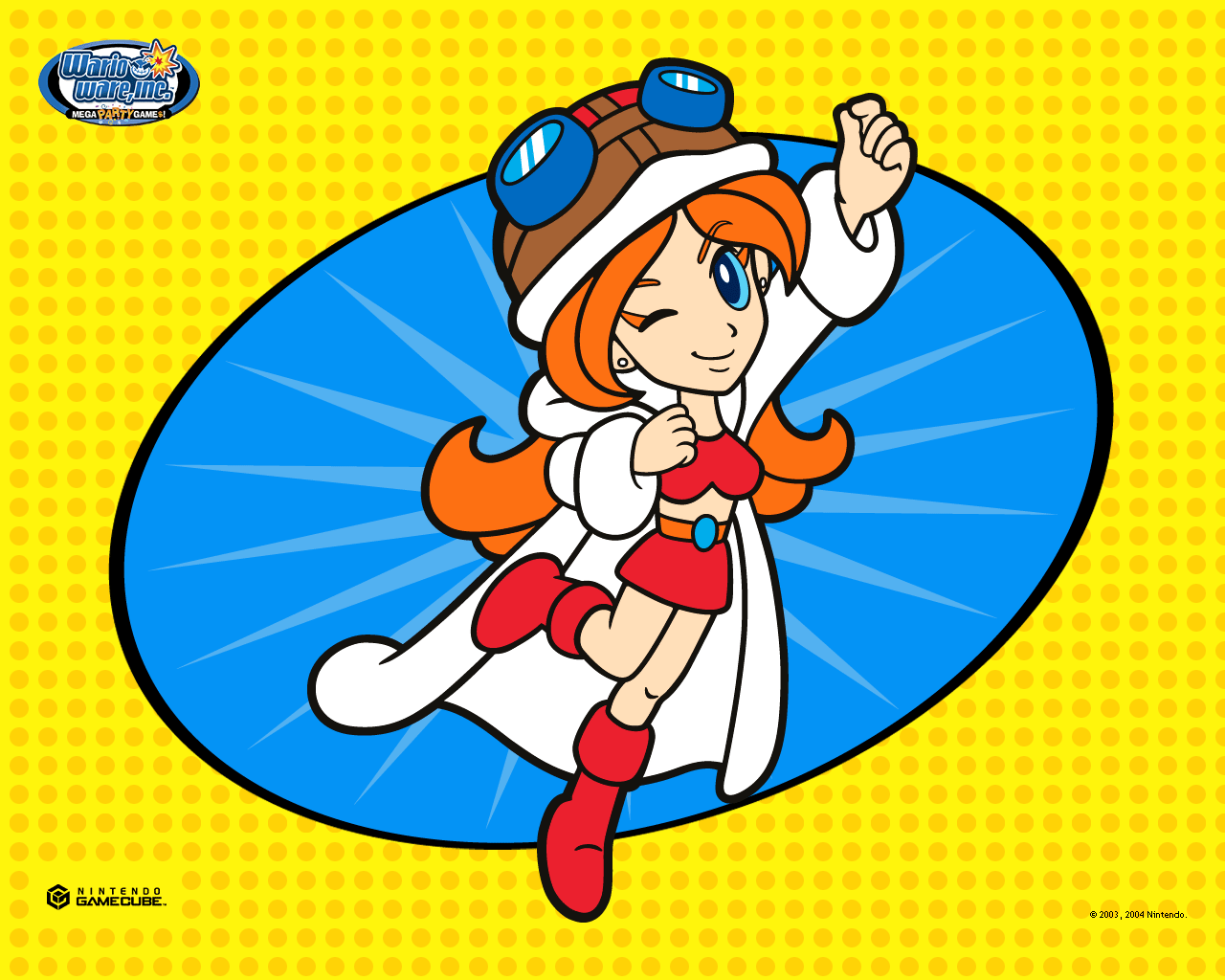 Wario Ware Mona - HD Wallpaper 