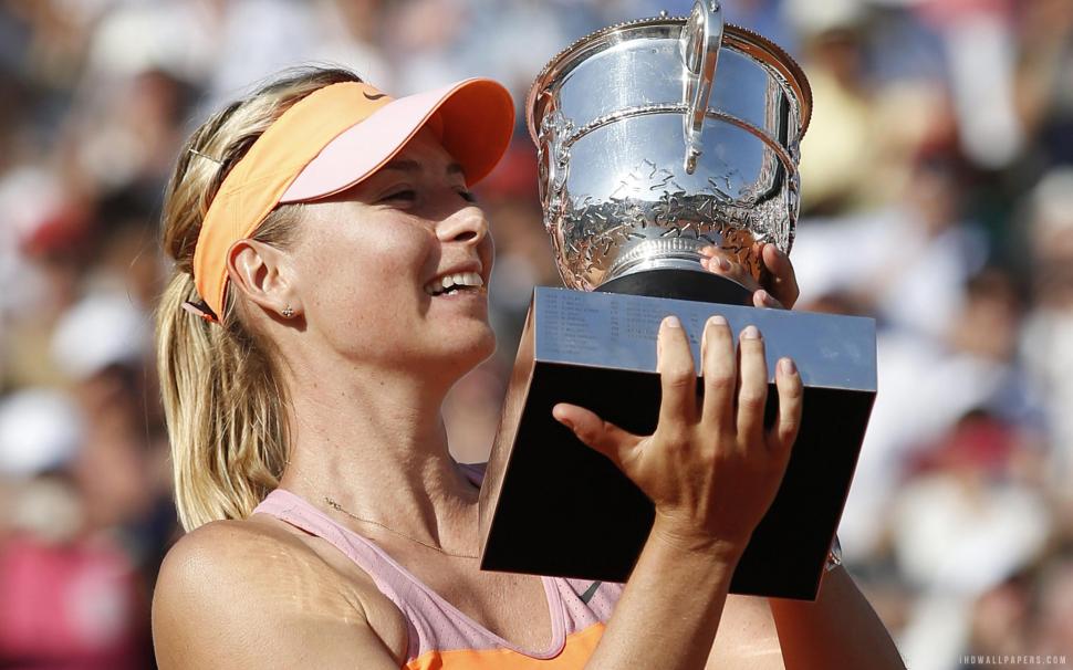 French Open Winner 2014 Maria Sharapova Wallpaper,sharapova - Maria Sharapova - HD Wallpaper 