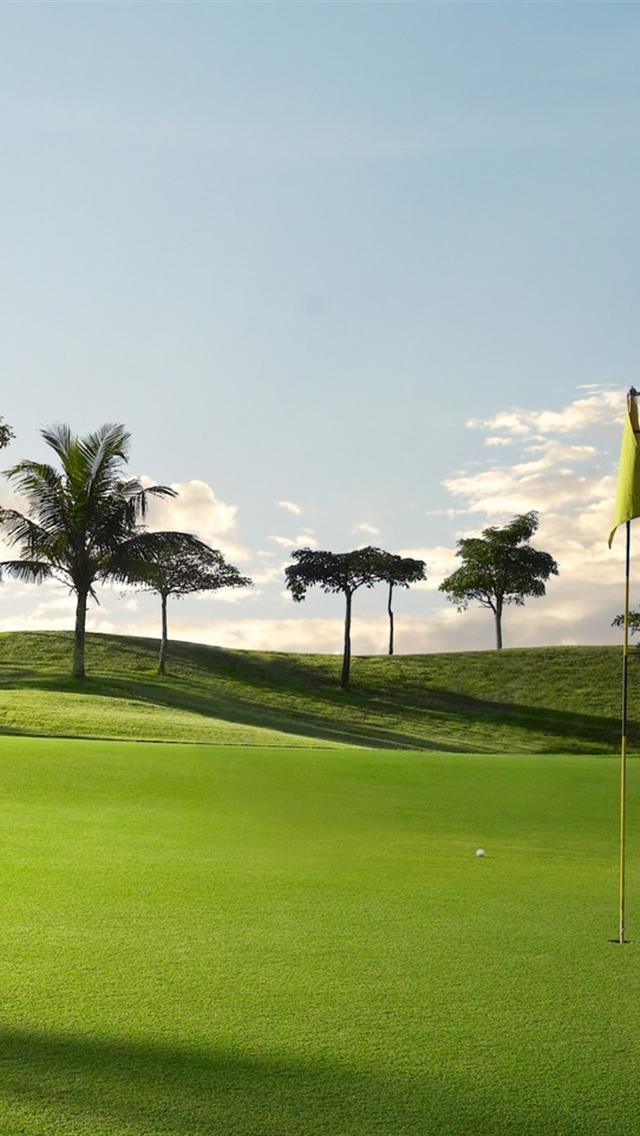 Iphone X Golf Course - HD Wallpaper 