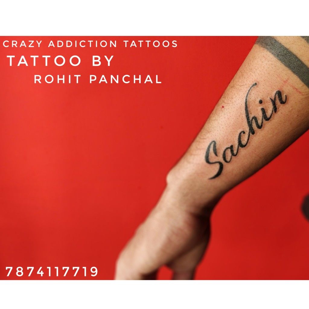 Tattoo Sachin Name Art - HD Wallpaper 