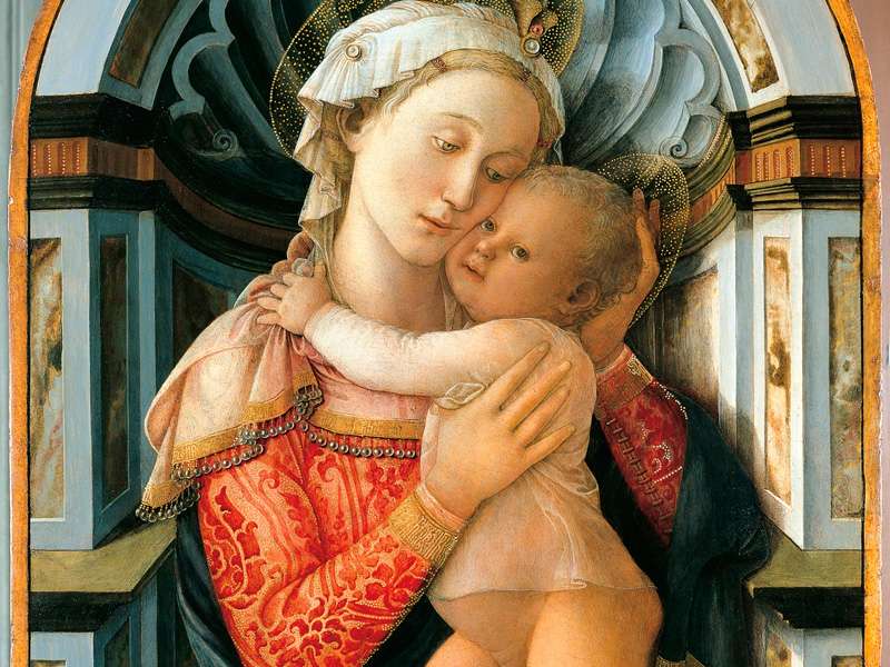 Madonna Of Palazzo Medici Riccardi - HD Wallpaper 