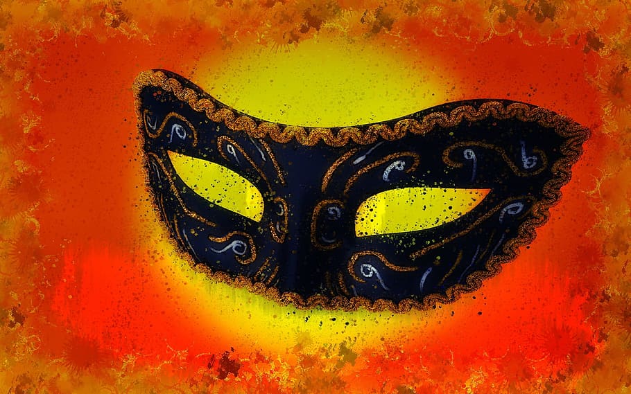 Mask, Carnival, Venice, Italy, Carnival Carnival, Fool-time, - Farsang 2020 - HD Wallpaper 