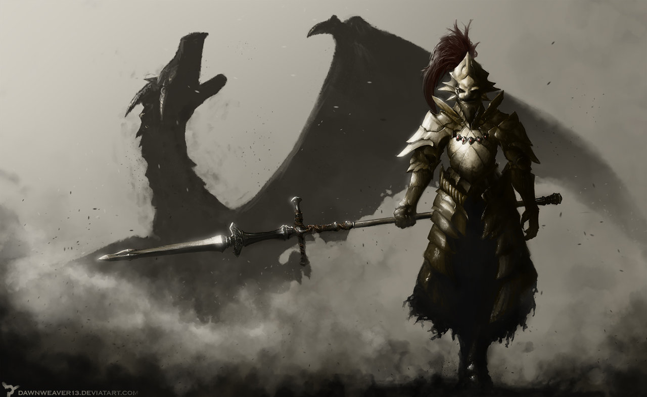 Dark Souls Dragon Slayer - HD Wallpaper 