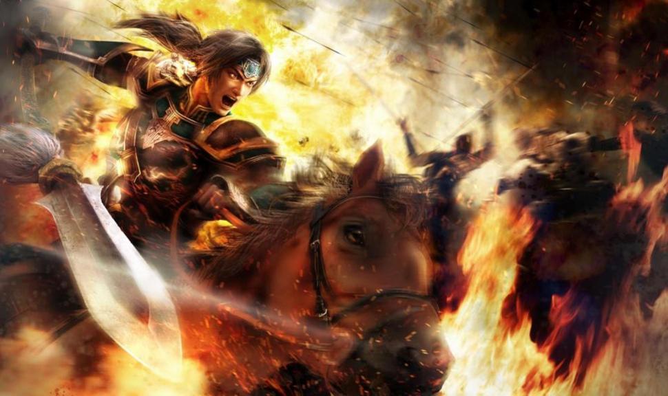 Zhao Yun Wallpaper,weapon Hd Wallpaper,spear Hd Wallpaper,battle - Dynasty Warriors - HD Wallpaper 