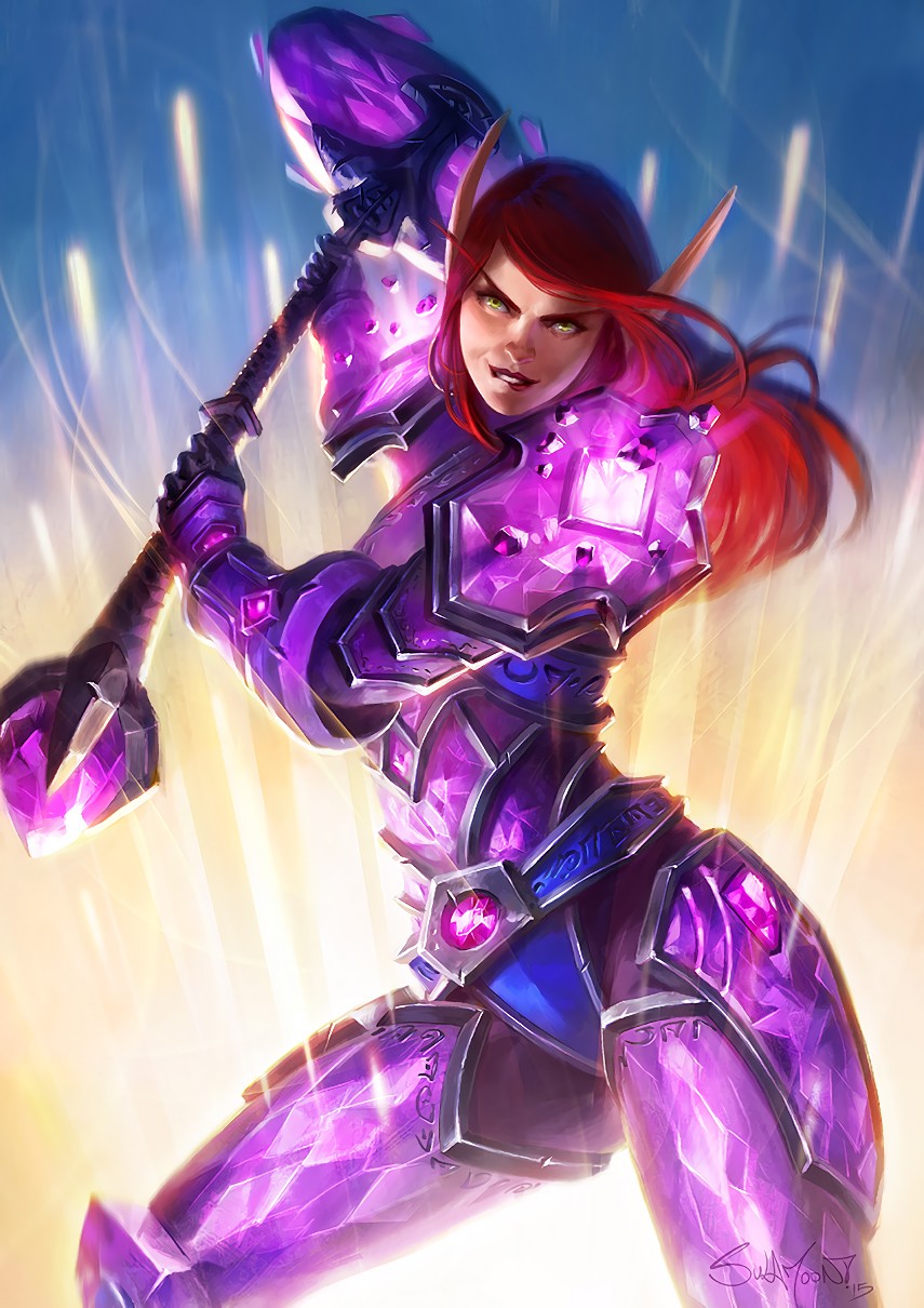 Female Armor Of The Fifth Age Taric By Sulamoon Gender - Armor Of The Fifth Age Ezreal - HD Wallpaper 