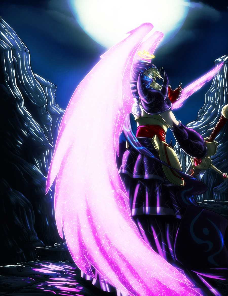The Angel Of The Void Kassadin By Angry-inks Hd Wallpaper - Void Angel - HD Wallpaper 