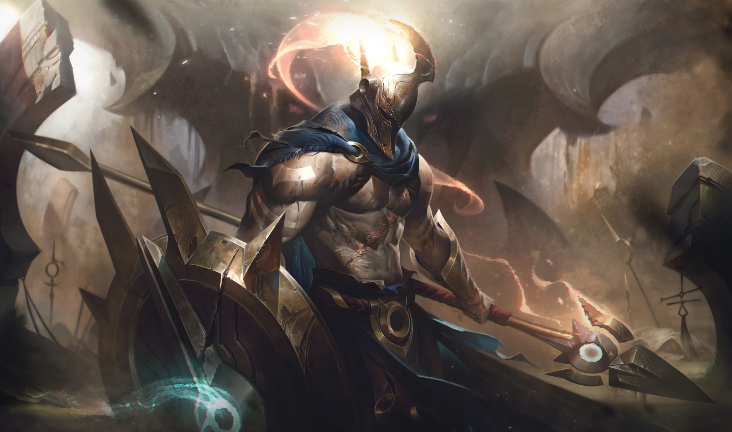 Pantheon Patch - Pantheon Rework Splash Art - HD Wallpaper 