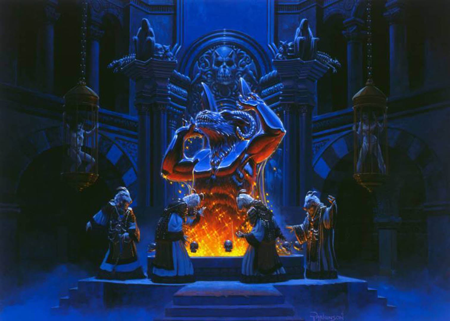 The T Bloodstone - Keith Parkinson Dungeons And Dragons Art - HD Wallpaper 