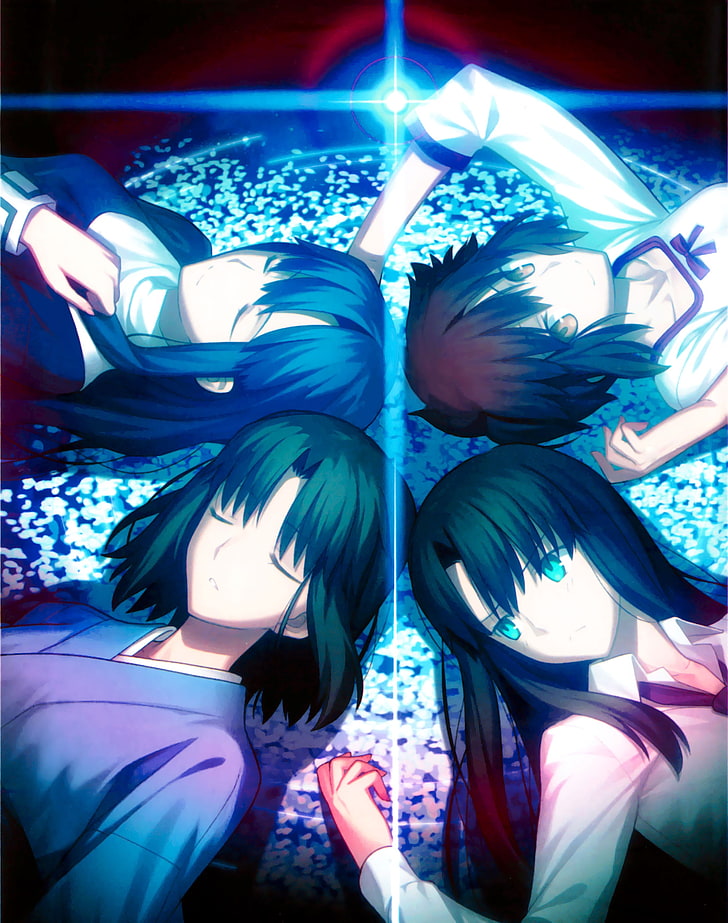 Type-moon, Ryougi Shiki, Takeuchi Takashi, Anime Girls, - Kara No Kyoukai Garden Of Oblivion - HD Wallpaper 