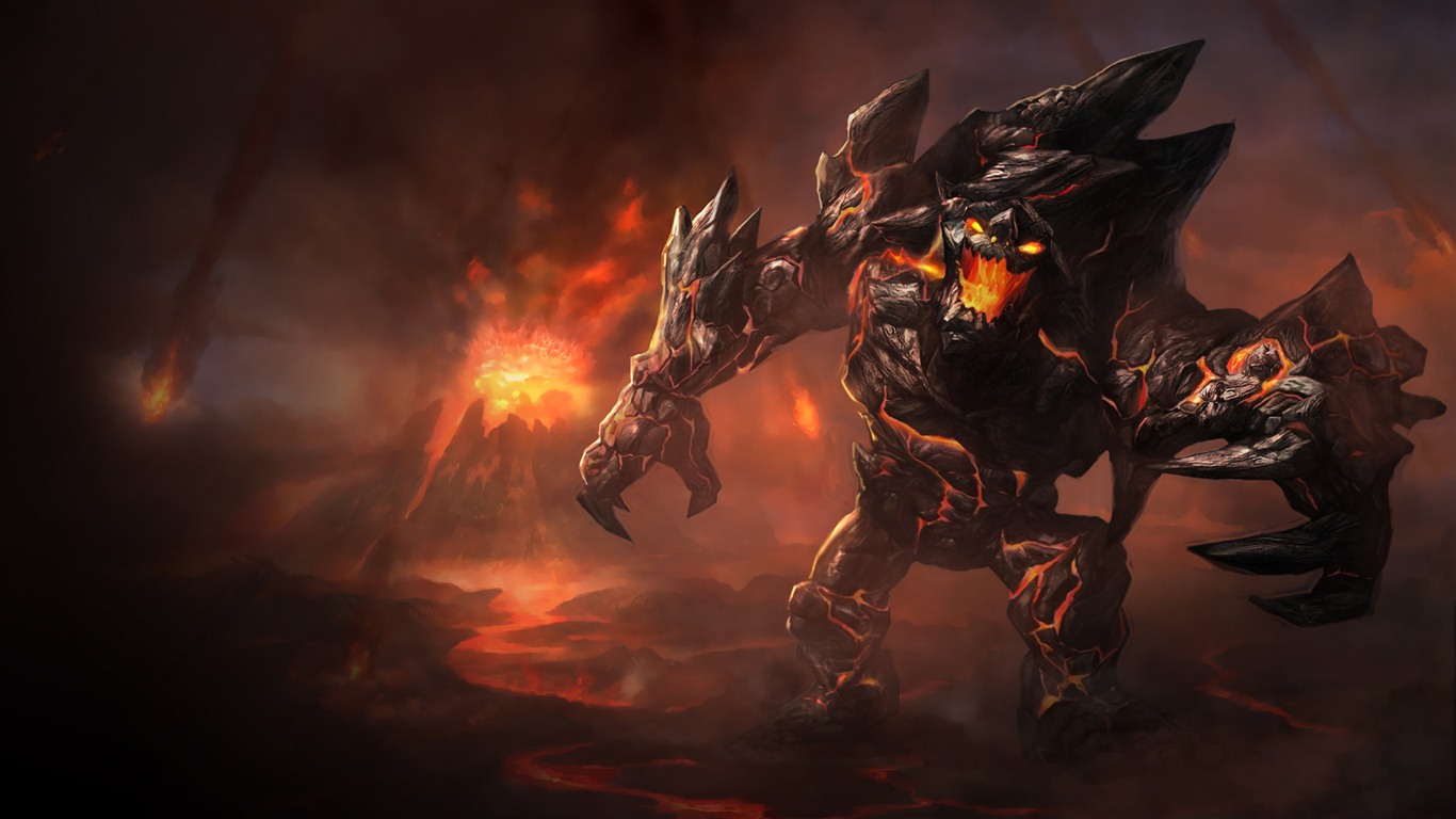 League Of Legends Game Hd Wallpapers - Malphite Obsidian - HD Wallpaper 
