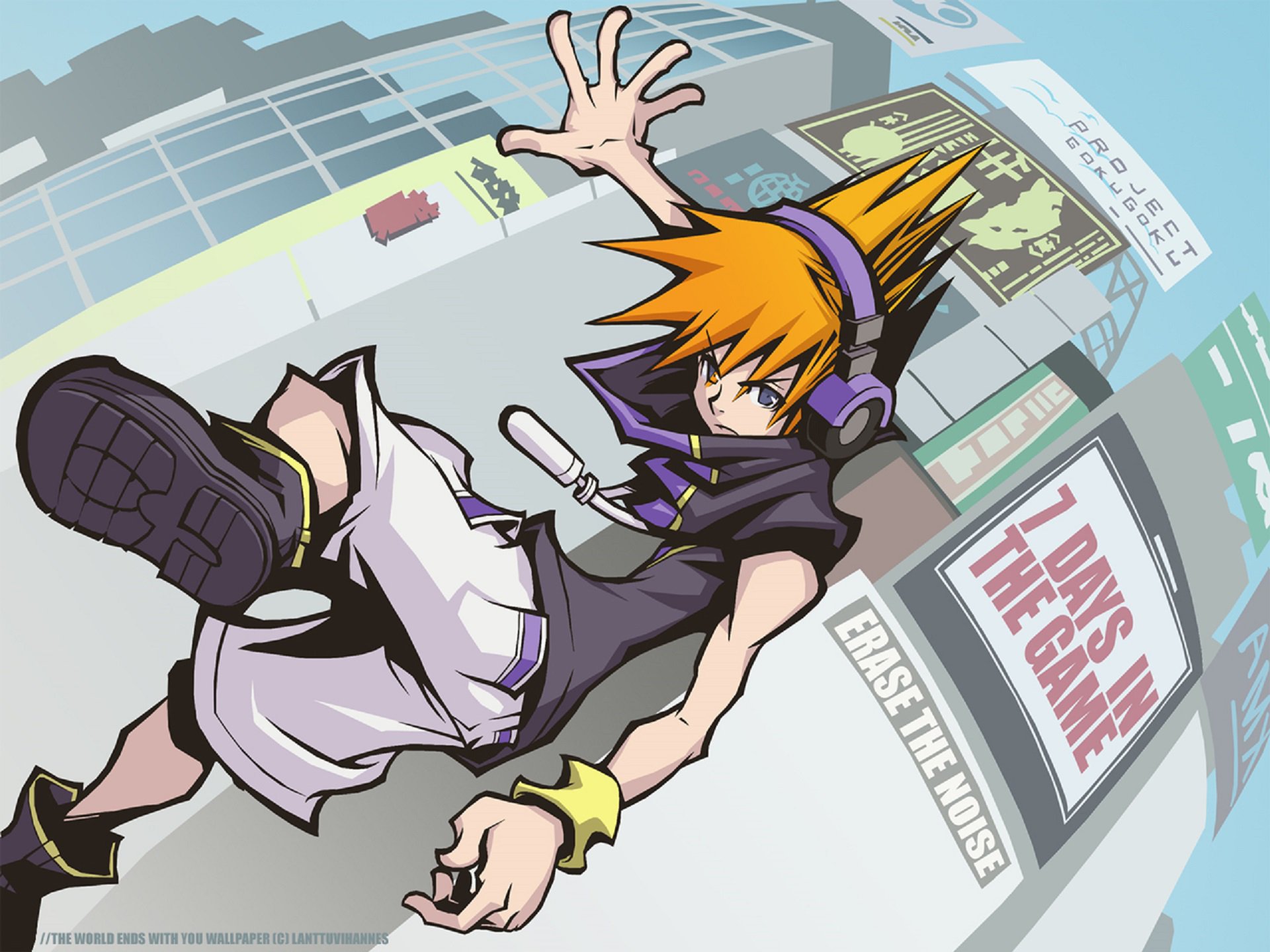 World Ends With You - HD Wallpaper 