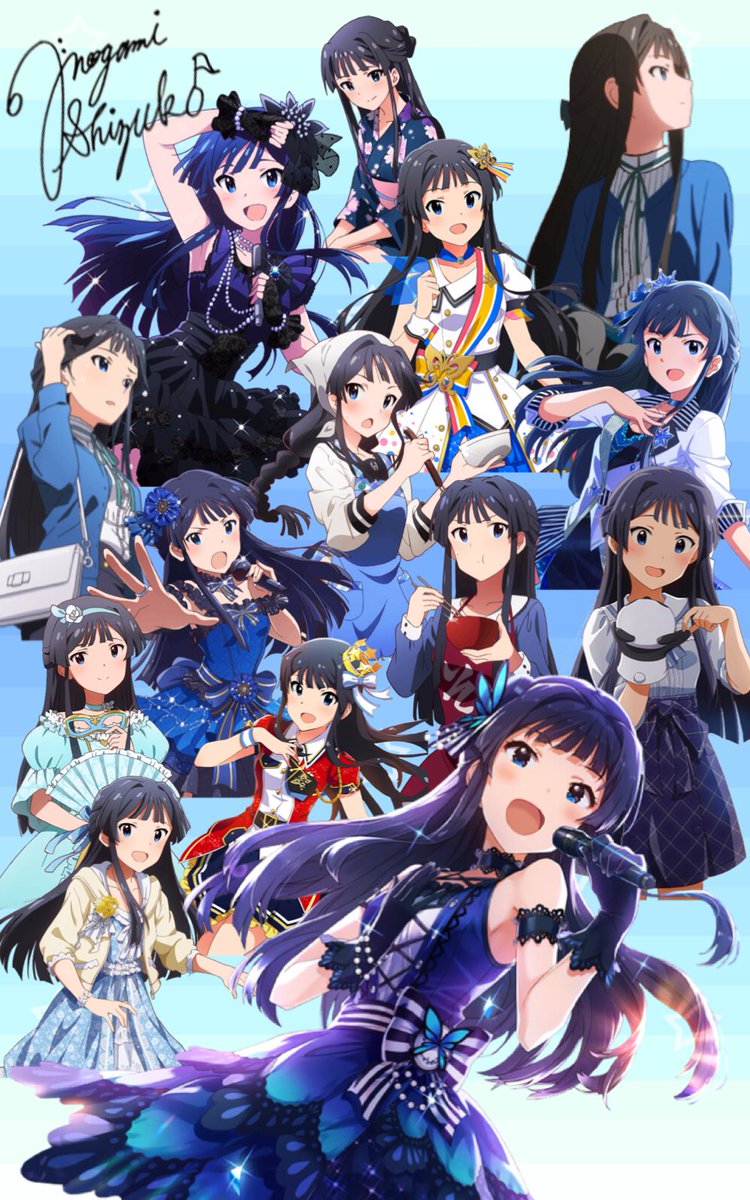 Idolmaster Shizuka - HD Wallpaper 